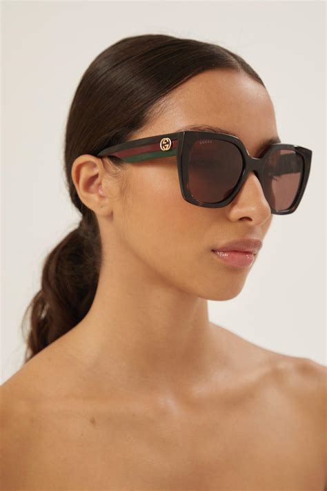 gucci havana sunglasses black